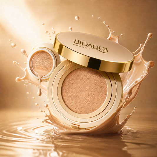 Bioaqua Base Corretiva Cushion Coreana com Esponja Aplicadora