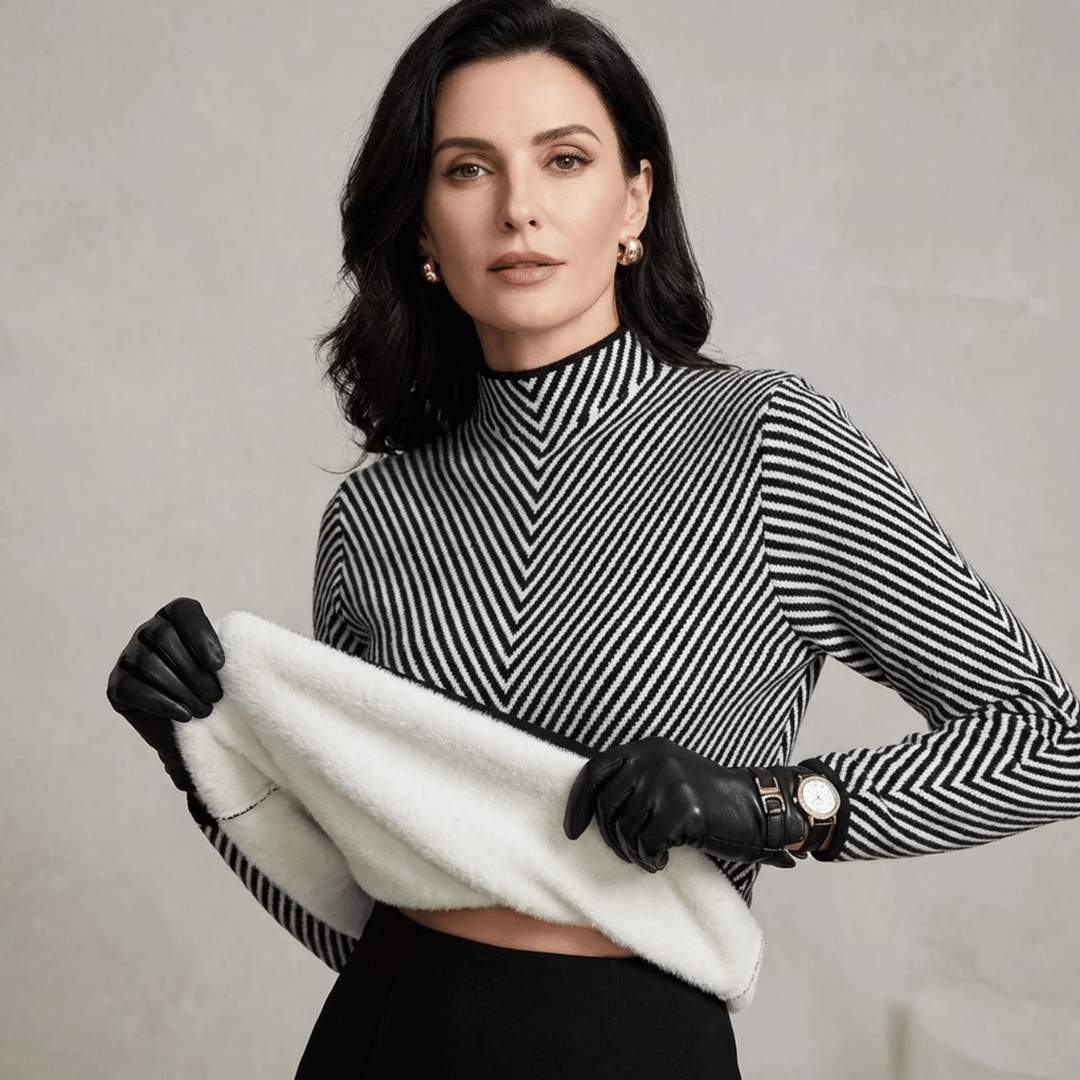 Suéter Feminino Peluciado Riscá