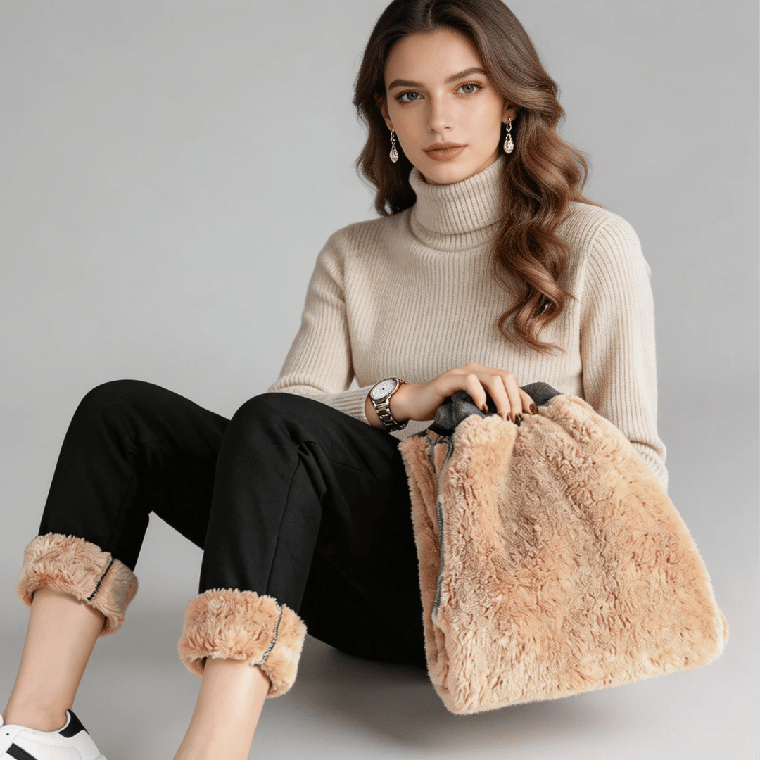 Calça Feminina Peluciada