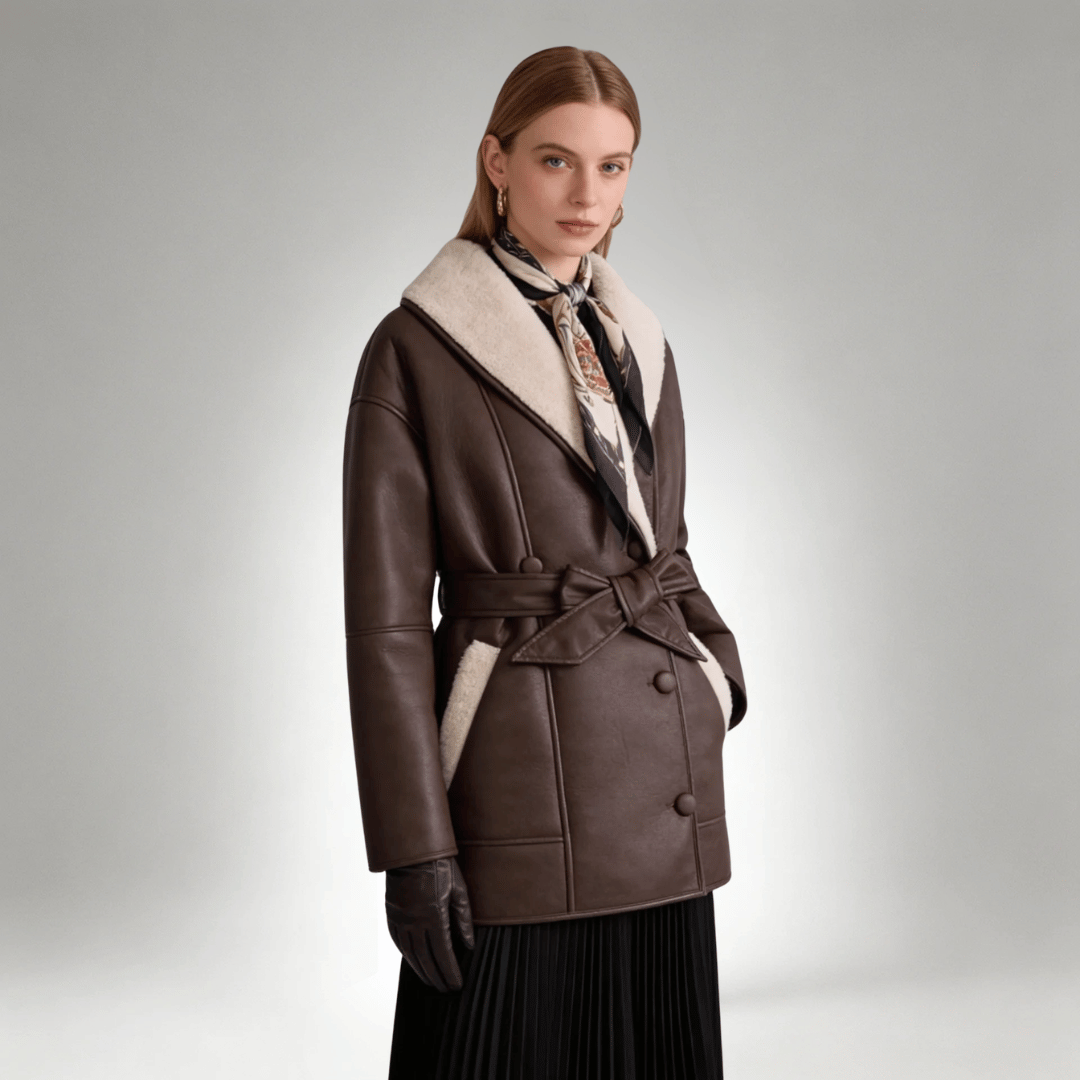Moletom Feminino Couro Forrado Premium
