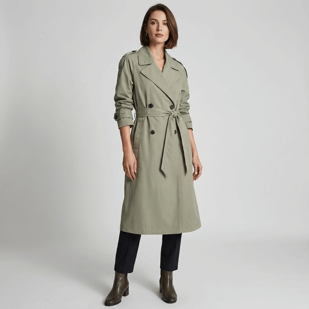 Moletom Feminino Trench Alongado