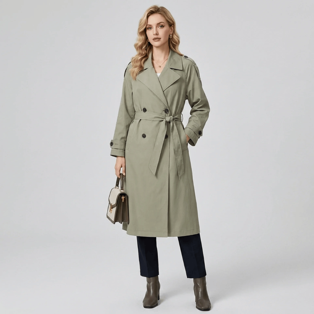 Moletom Feminino Trench Alongado