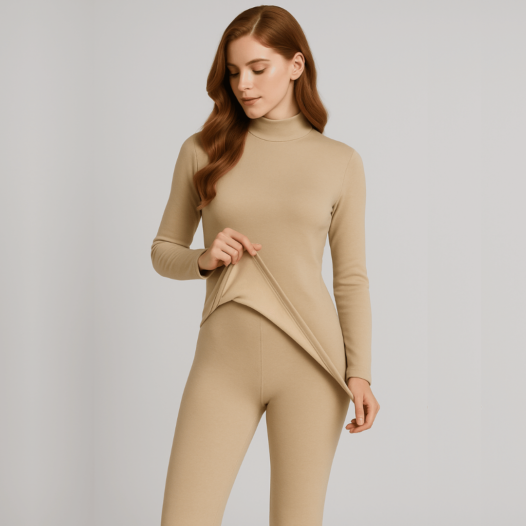 Conjunto Feminino Térmico Pelúcido Segunda Pele