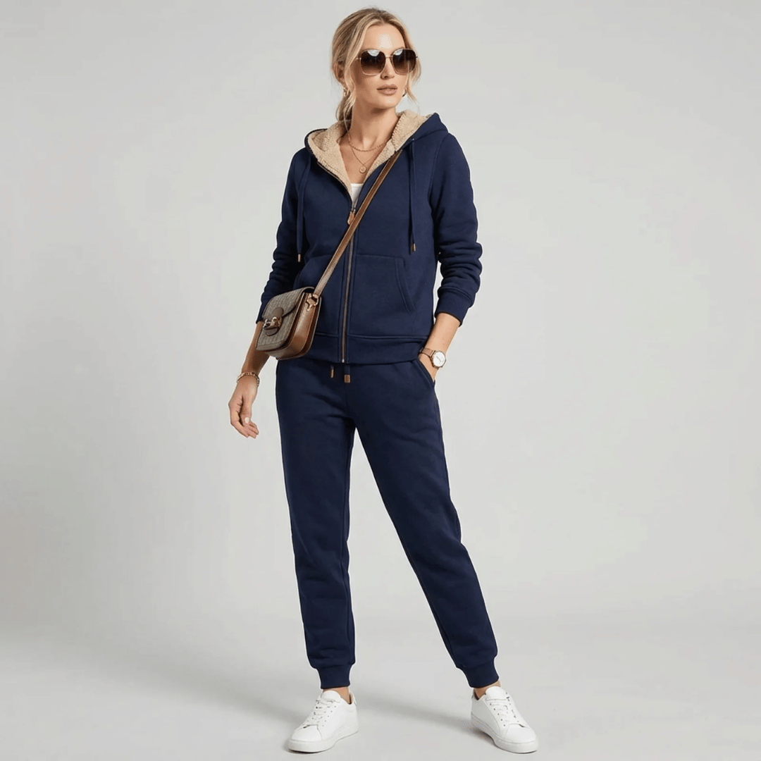 Conjunto Feminino Peluciado Teddy