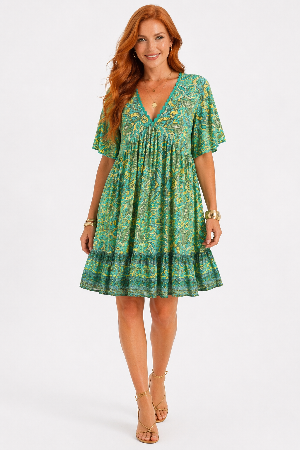 Vestido Paraíso Verde