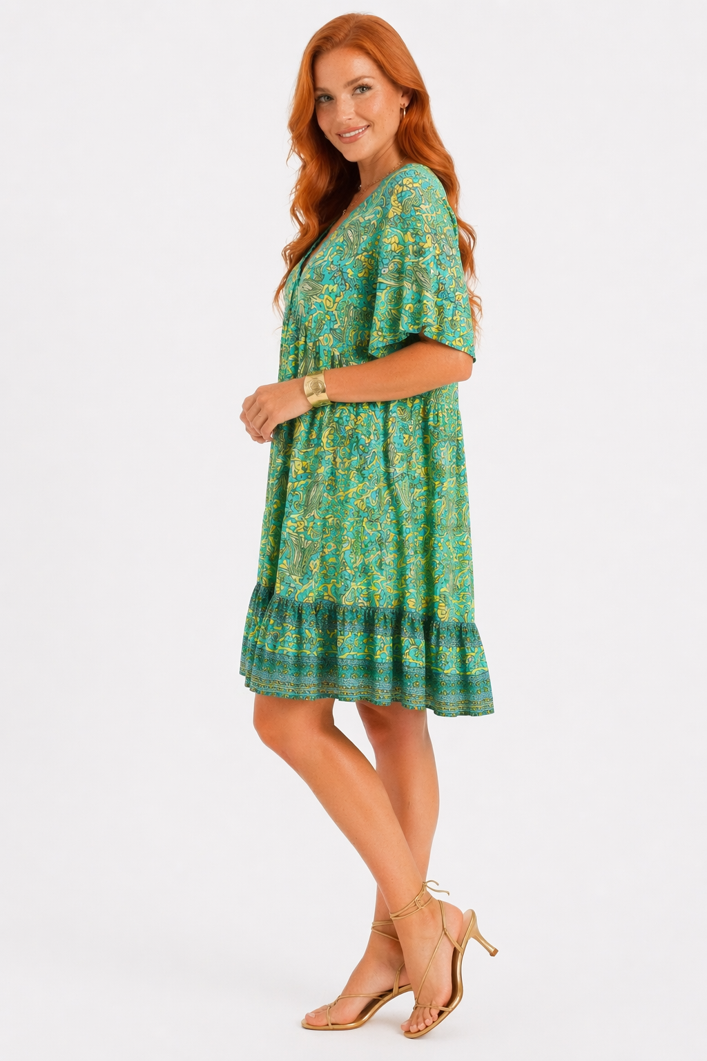 Vestido Paraíso Verde