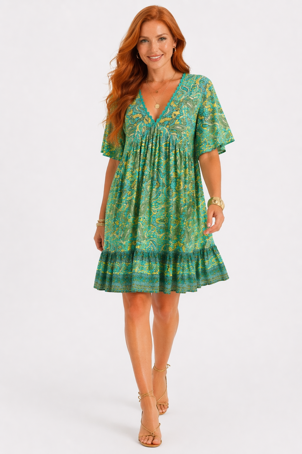 Vestido Paraíso Verde