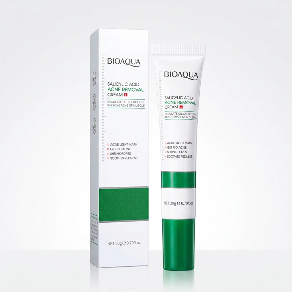 Creme Facial Bioaqua Ácido Salicílico Controle de Oleosidade e Acne