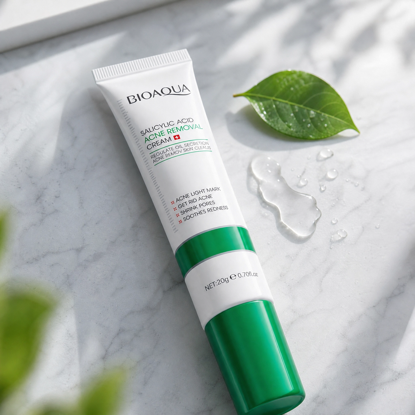 Creme Facial Bioaqua Ácido Salicílico Controle de Oleosidade e Acne