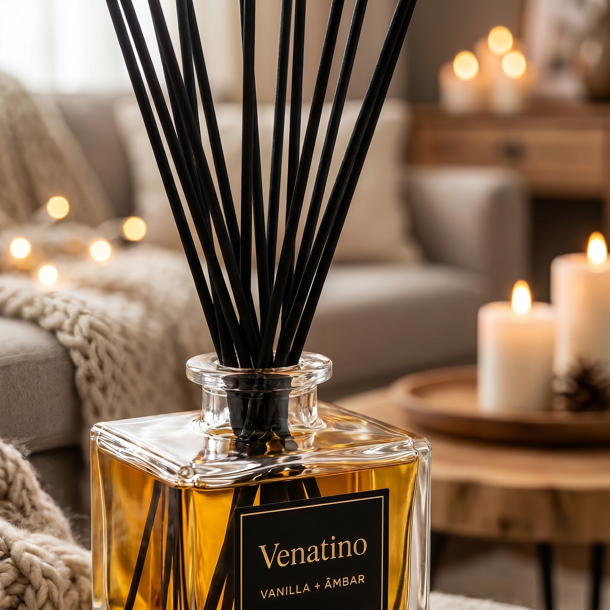 Difusor de Ambiente Venatino Vanilla & Âmbar 90ml
