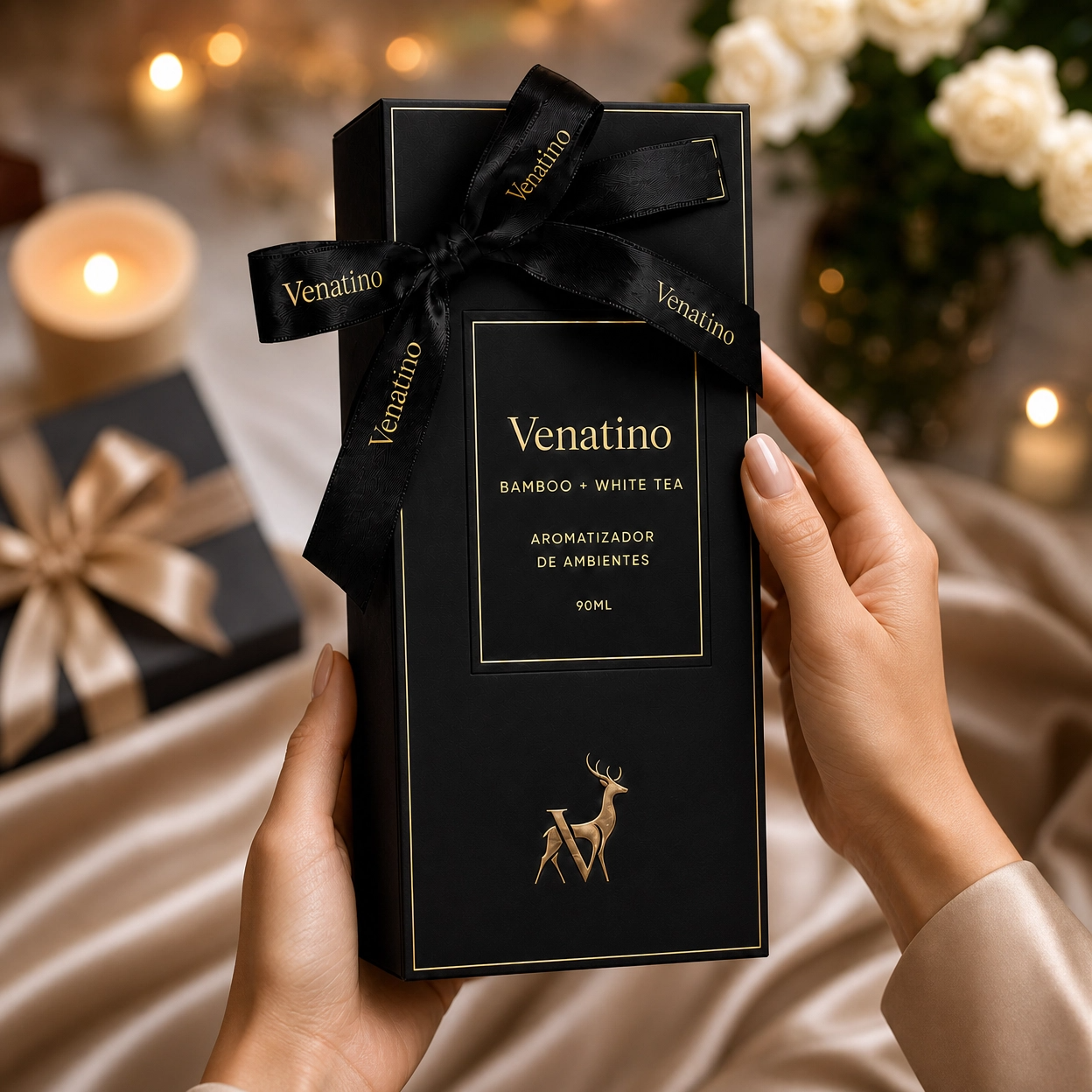 Difusor de Ambiente Venatino Bamboo & White Tea 90ml