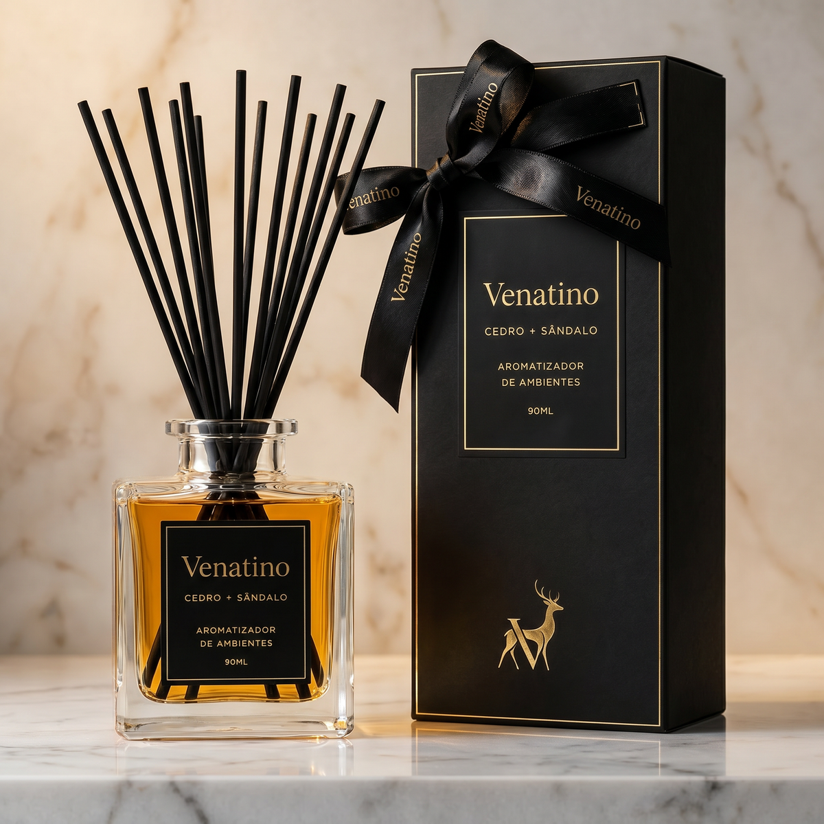 Difusor de Ambiente Venatino Cedro & Sândalo 90ml